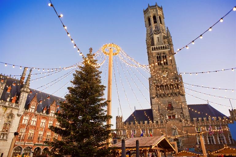 Weihnachtsmarkt in Brügge
