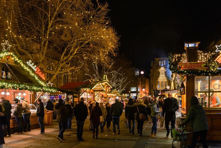Weihnachtsmarkt in Dortmund, Deutschland