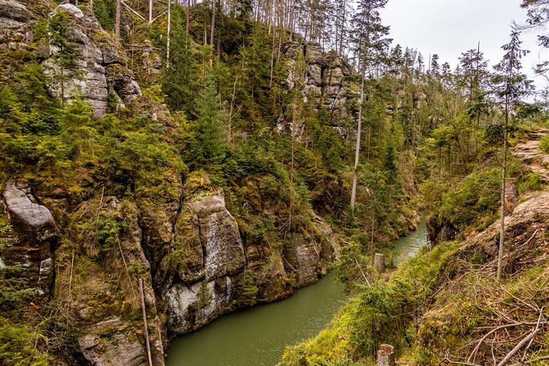 Kirnitzschtal im Sächsischen Schweiz