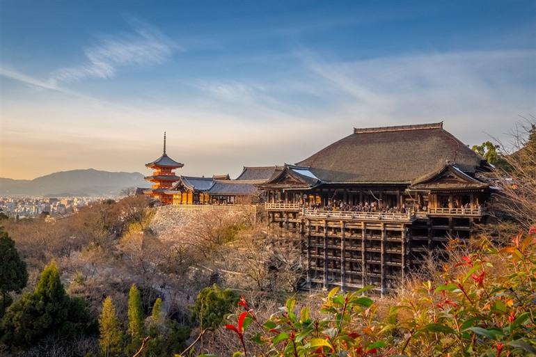 Kiyomizudera-Tempel in Kyoto
