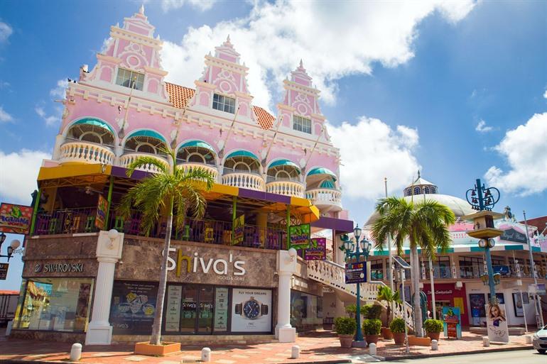 Buntes Zentrum von Oranjestad, Aruba
