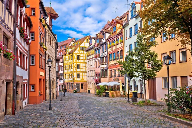 Bunte Weißgerbergasse, Nürnberg