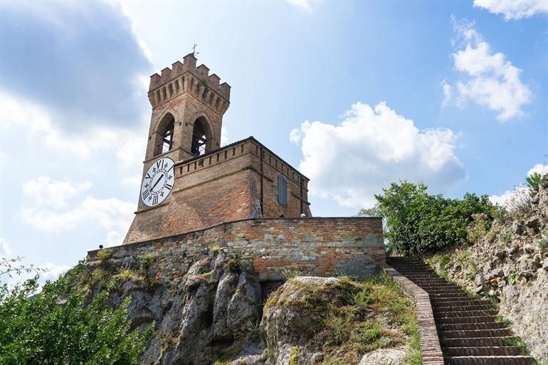 Glockenturm von Brisighella, Emilia-Romagna