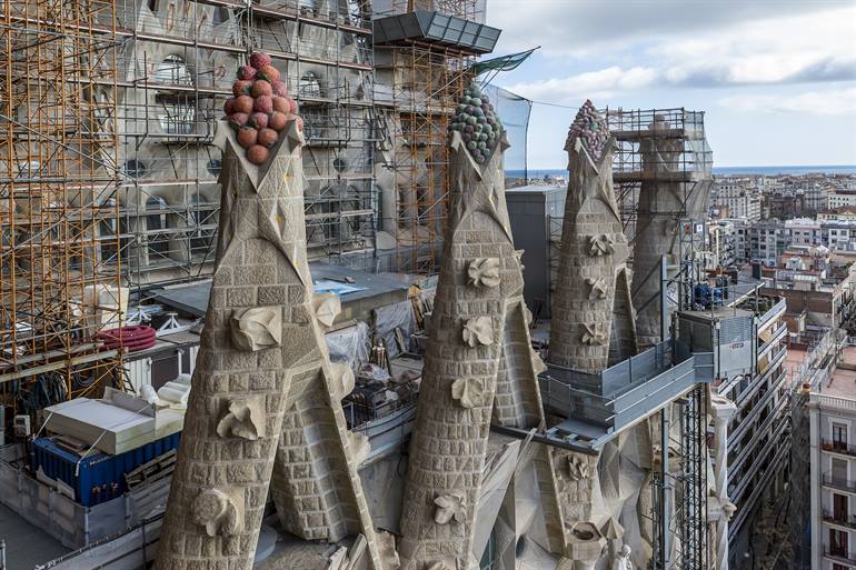 Glockentürme der Sagrada Familia
