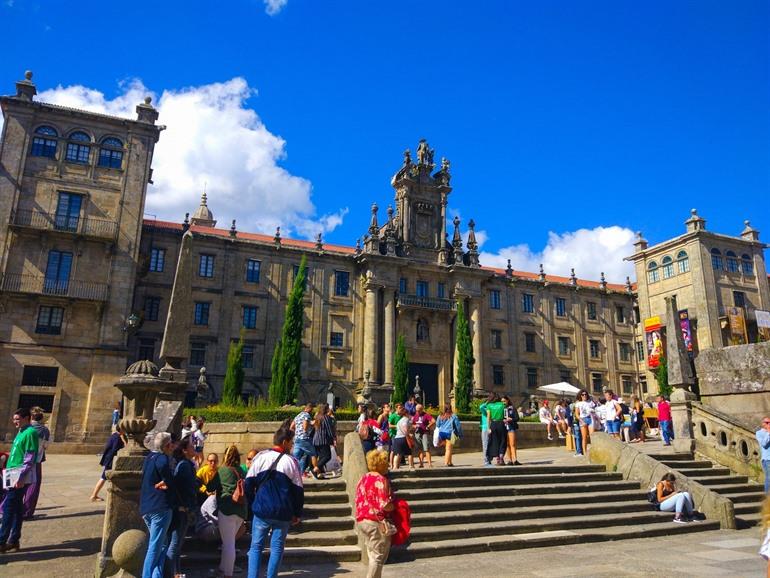 Kloster San Martín Pinario in Santiago de Compostela, Spanien