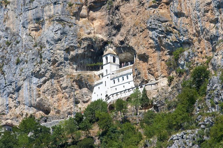 Kloster von Ostrog in Montenegro