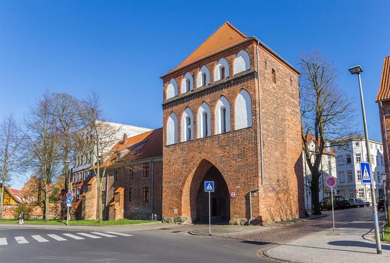 Kniepertor in der Knieperstraße, Stralsund