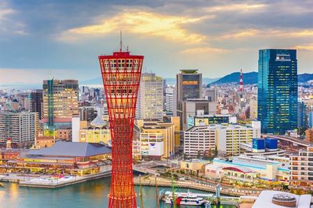 Kobe, die japanische Hafenstadt
