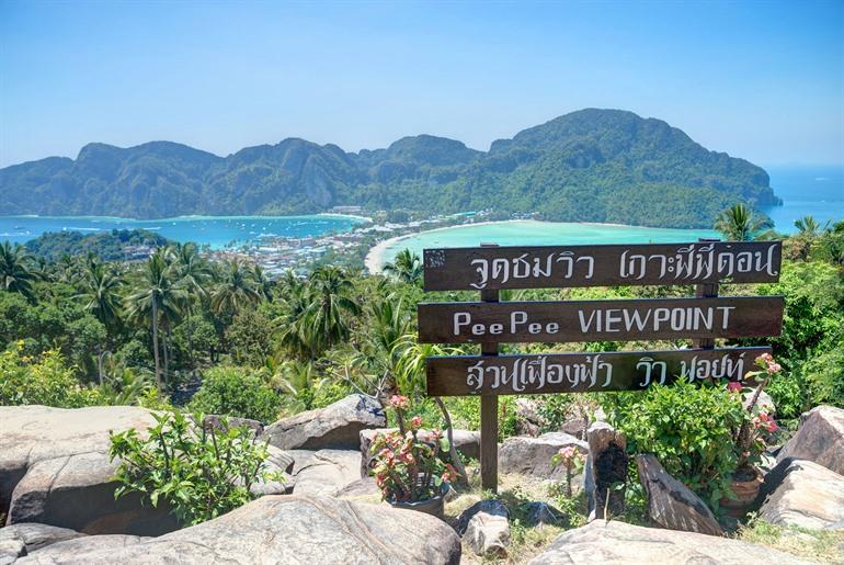 Aussichtspunkt Koh Phi Phi, Thailand