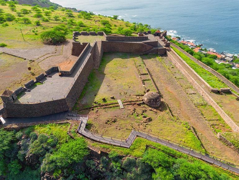 Königliches Fort São Filipe auf der Insel Santiago