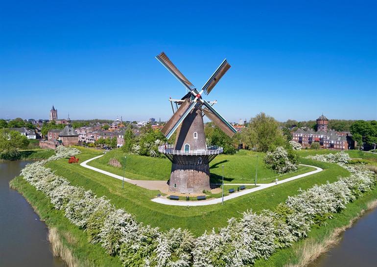 Korenmühle De Hoop in Gorinchem, Südholland