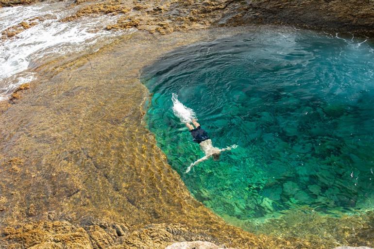 Natürlicher Pool an den Krabbenfelsen, Fuerteventura