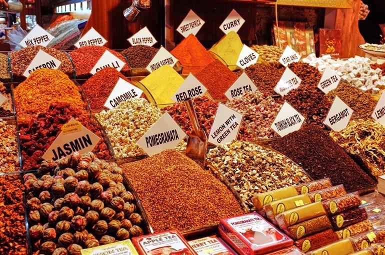Gewürzmarkt Gewürzbasar Istanbul