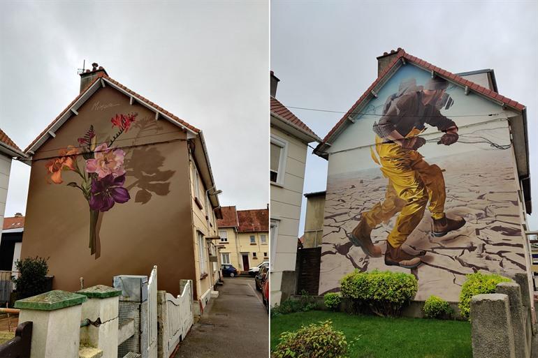 Kunstwerke in Boulogne-sur-Mer außerhalb des Stadtzentrums