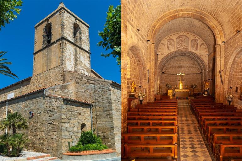 Die Kirche Saint-Michel in Grimaud besichtigen