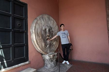 Die La Bocca della Verità in Rom