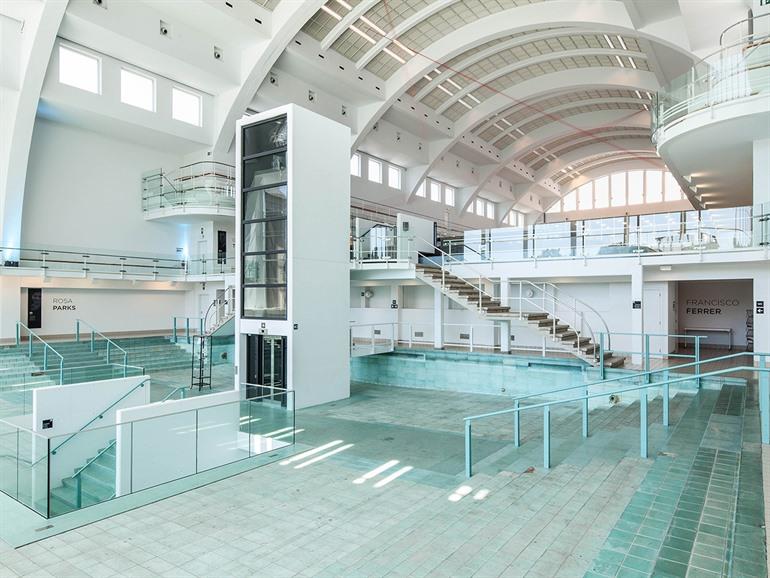 Die Cité Miroir in Lüttich