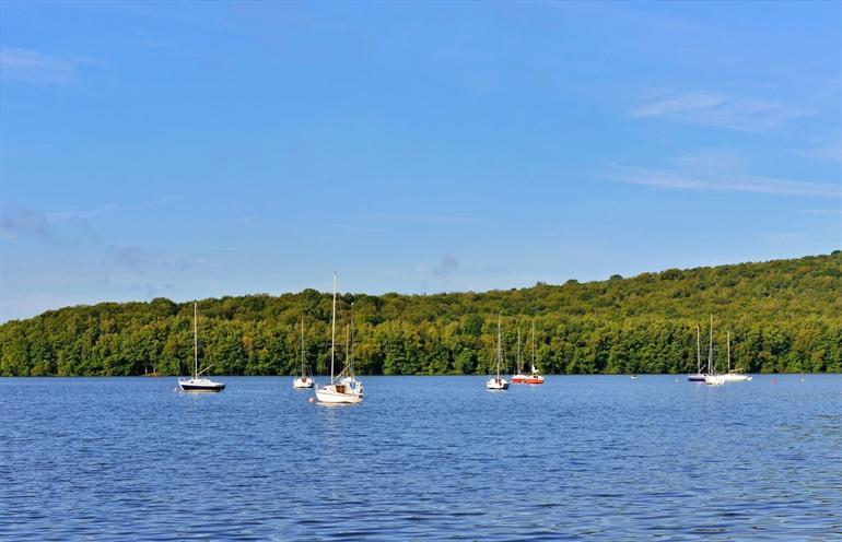 See der alten Forgersee im Regionalen Naturpark der Ardennen