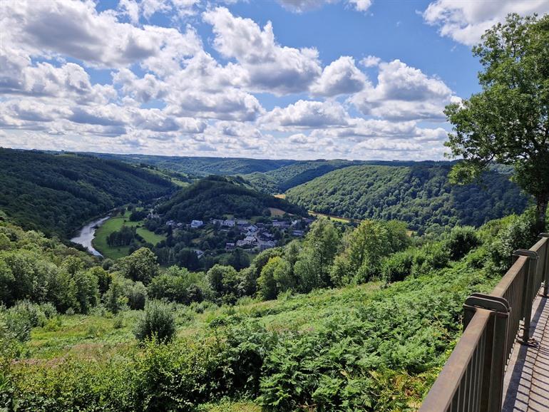 Leiterwanderung in Rochehaut