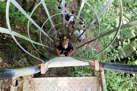 Leiterwandertour in Rochehaut