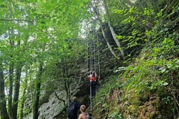Leiterwanderung in Rochehaut