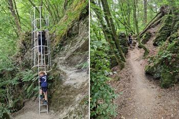 Leiterwanderung in Rochehaut