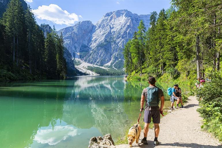 Wanderung zum Pragser Wildsee, Dolomiten