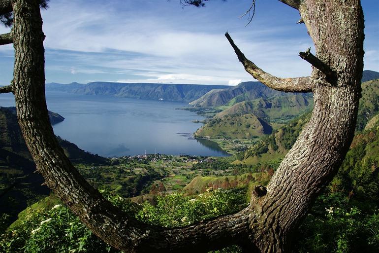 Der Toba-See, Samosir-Insel
