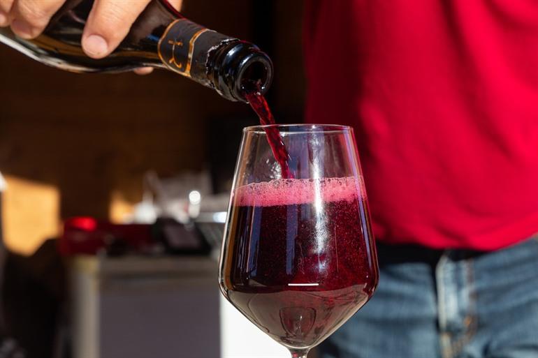Lambrusco, spritziger Rotwein aus der Emilia-Romagna