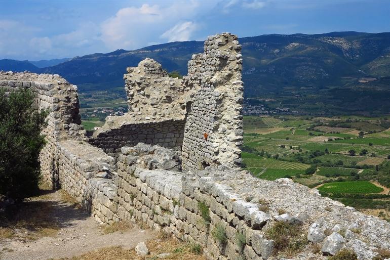 Land der Katharer: Château d'Aguilar