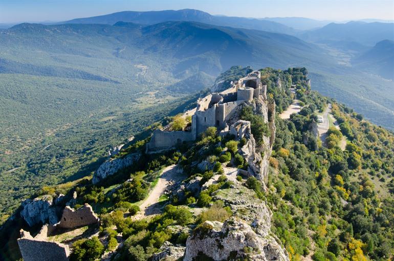 Land der Katharer: Château de Peyrepertuse