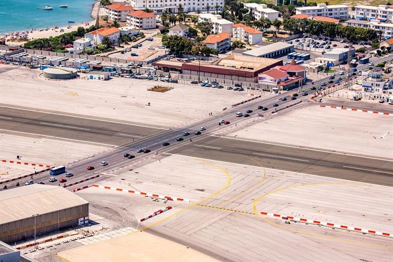Landebahn von Gibraltar
