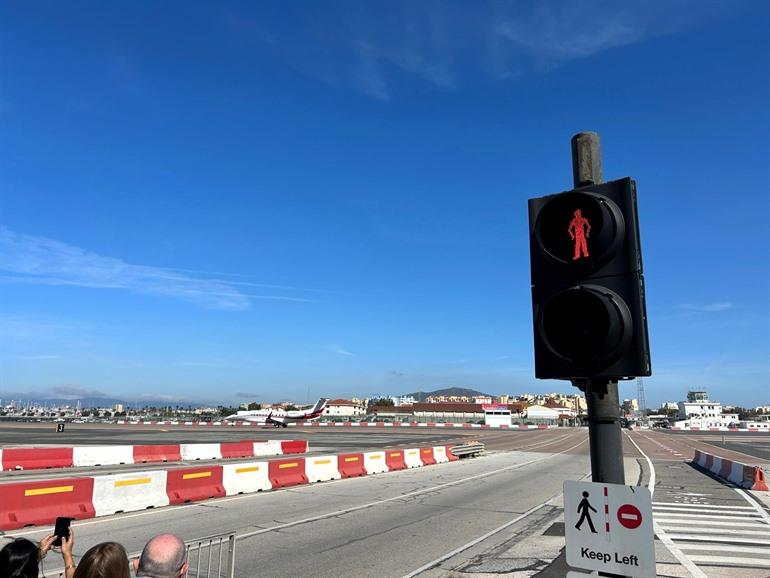 Landebahn von Gibraltar