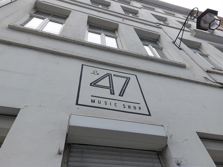 Der 47 Music Shop in Brüssel