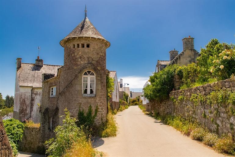 Insel der Mönche im Golf von Morbihan, Bretagne