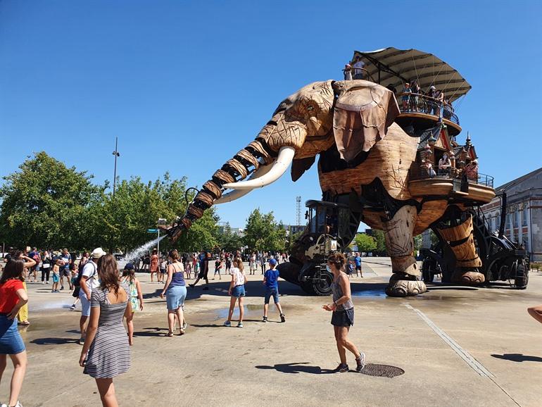 Der Große Elefant in Nantes