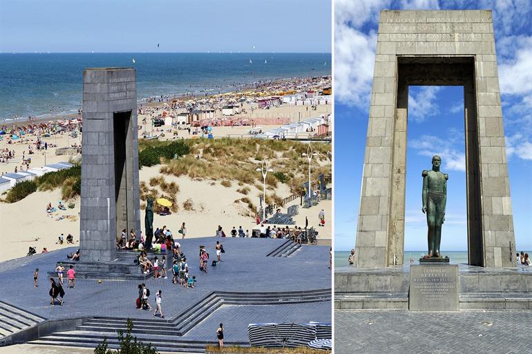 Leopold-I.-Denkmal in De Panne