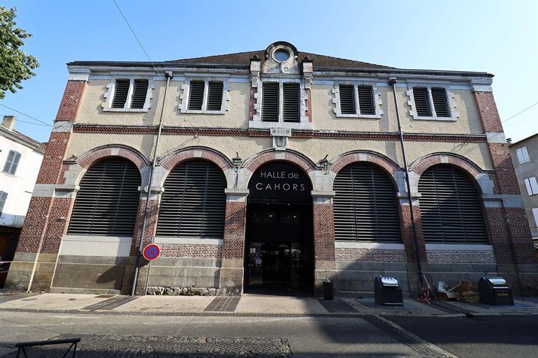 Les Halles de Cahors, überdachter Markt in Cahors, Okzitanien