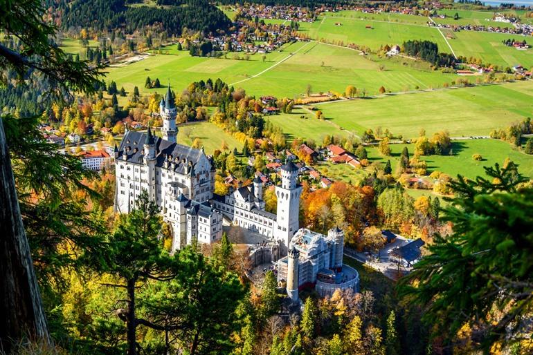 Lage von Neuschwanstein