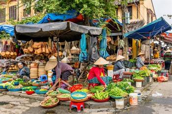 Lokaler Markt in Hoi An