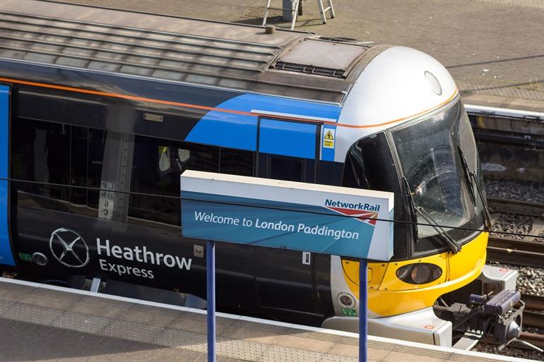 London Heathrow Express zum Stadtzentrum