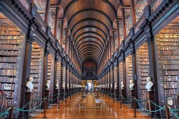 Lange Raum Alte Bibliothek Dublin