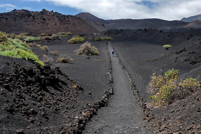 Die Vulkane von Teneguía auf La Palma