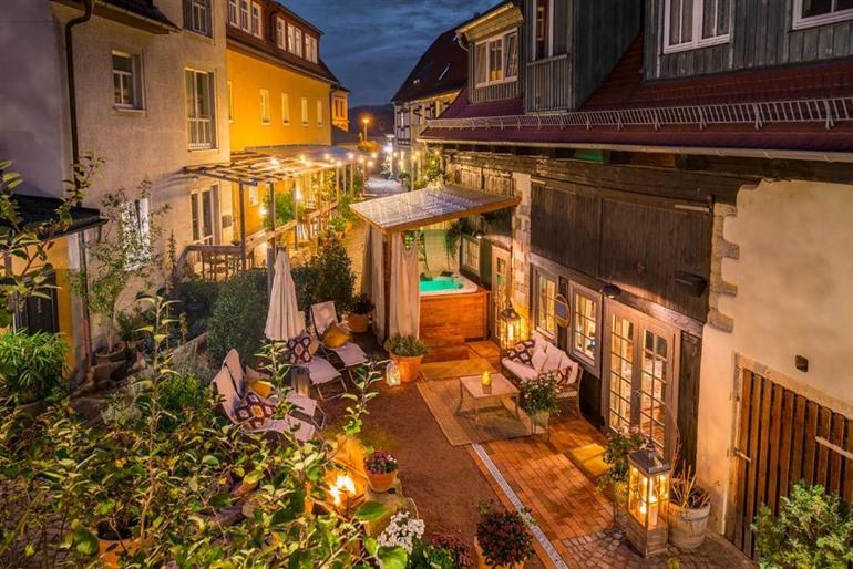 Luxusunterkunft im Hotel Wellness Goldenes Fass Meißen buchen