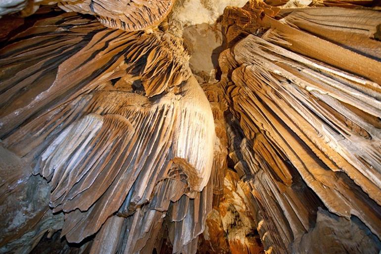 Madeleine-Höhle in der Ardèche, Frankreich