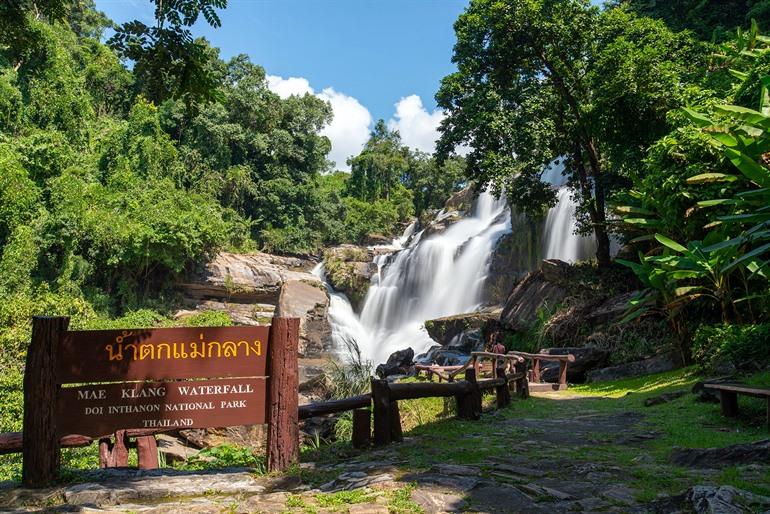 Mae Klang Wasserfall im Doi Inthanon Nationalpark, Thailand