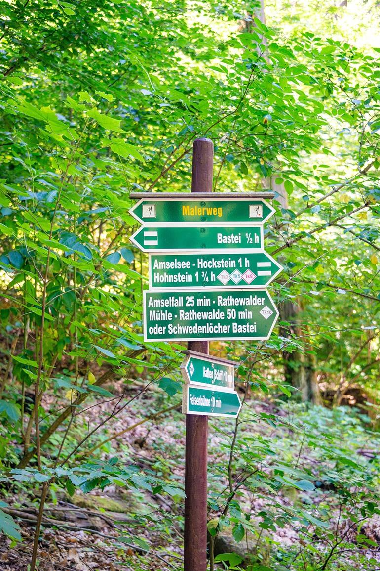 Malerweg in der Sächsischen Schweiz
