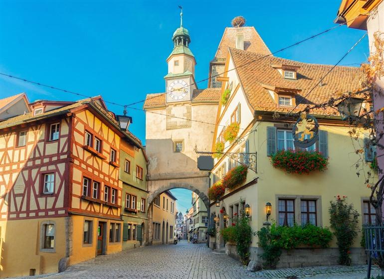 Marcustor in Rothenburg, Deutschland