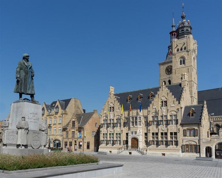 Markt von Diksmuide, Westhoek