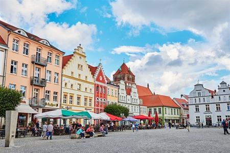 Marktplatz von Greifswald, Mecklenburg-Vorpommern